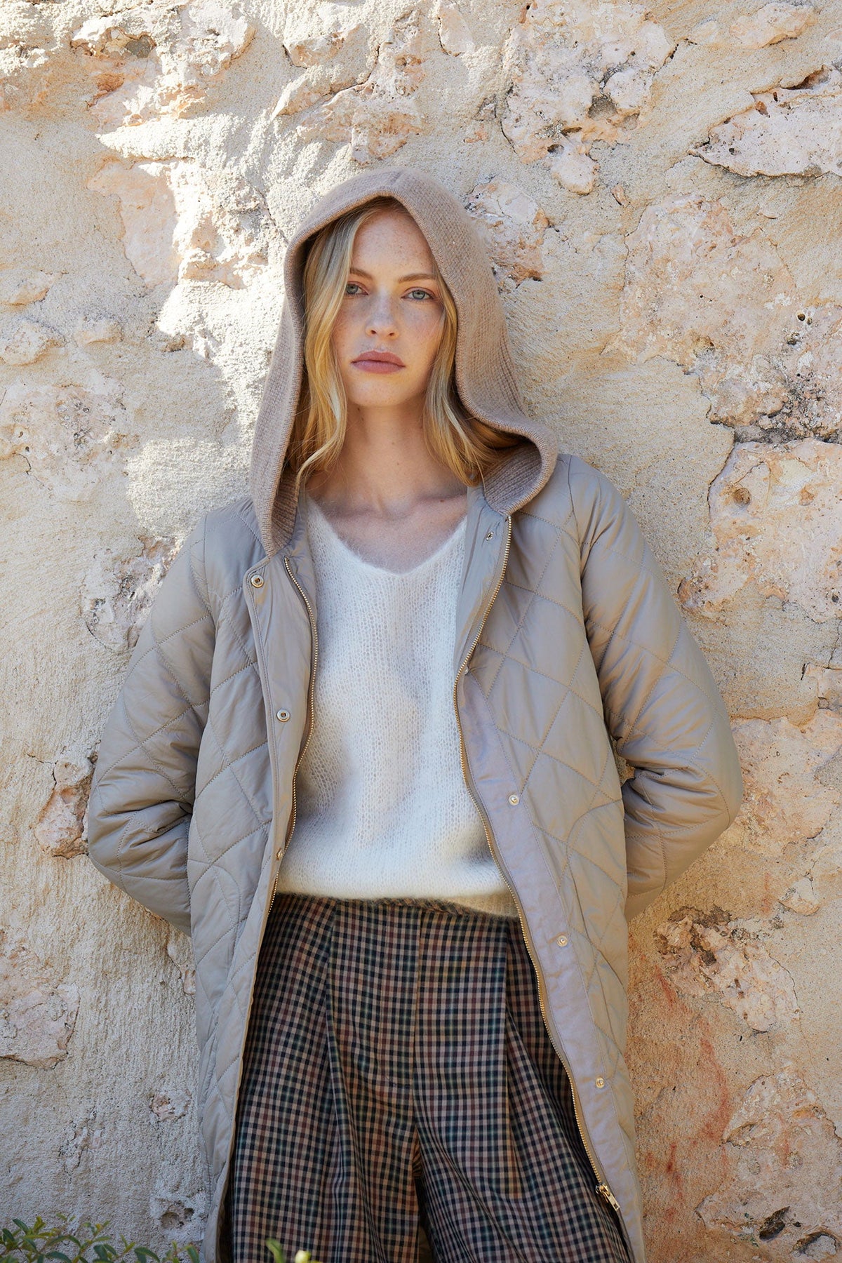 ABRIGO VERDIANA BEIGE