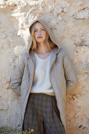 ABRIGO VERDIANA BEIGE