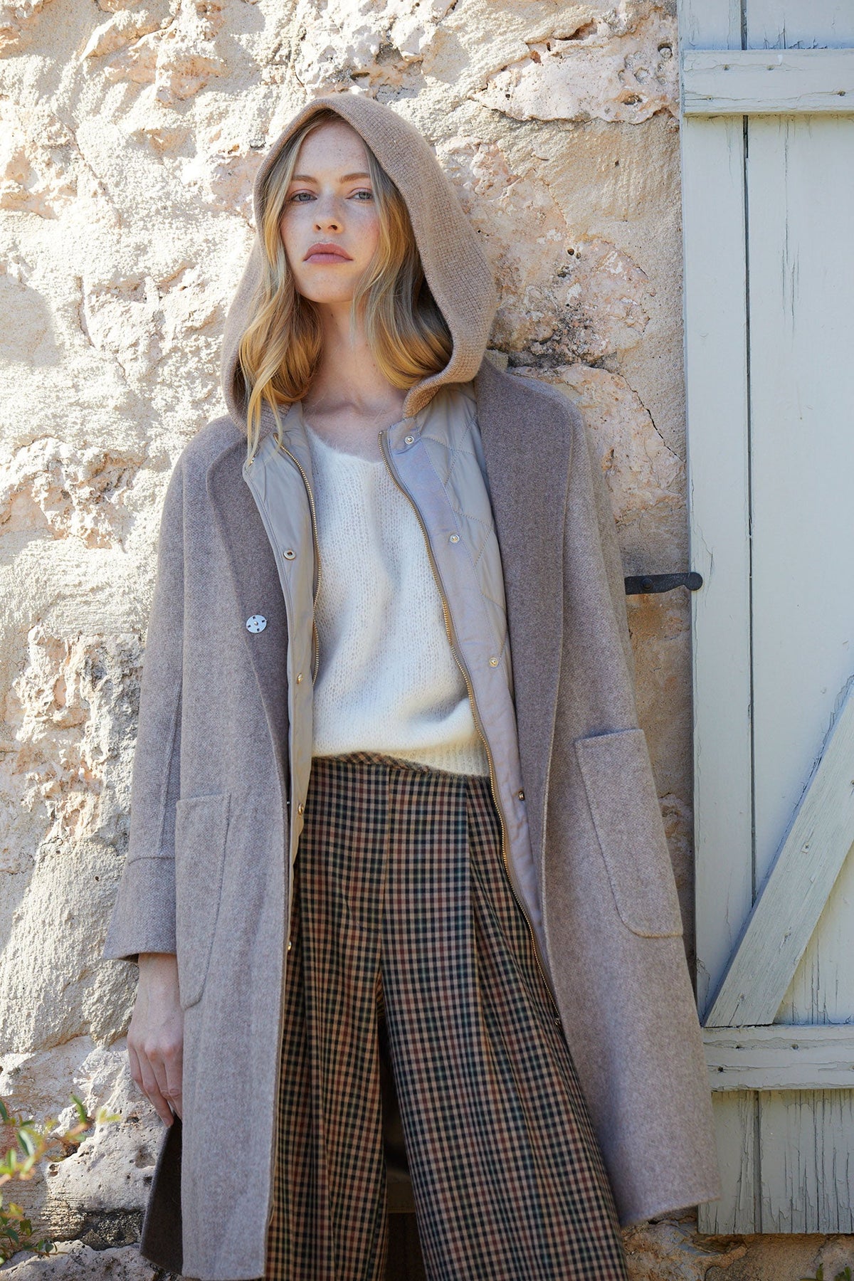 ABRIGO VERDIANA BEIGE