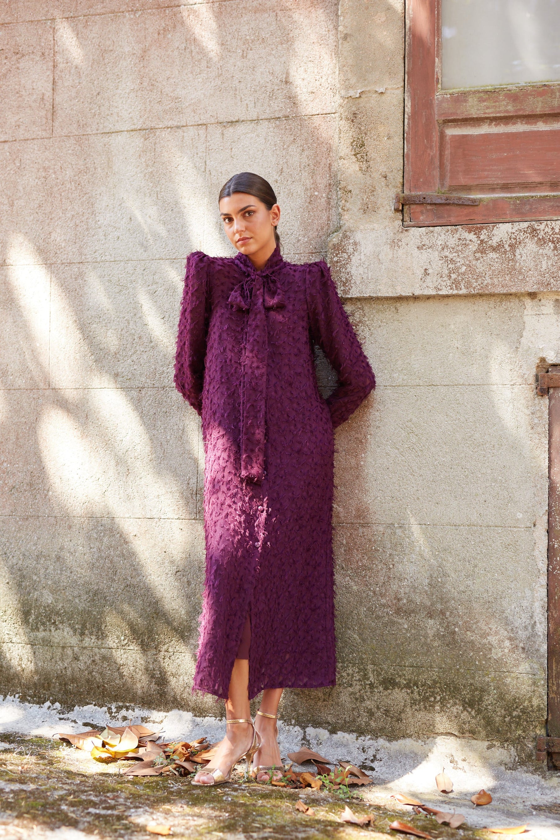 VESTIDO JANICE BURDEOS