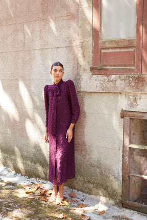 VESTIDO JANICE BURDEOS