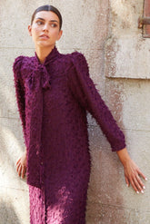 VESTIDO JANICE BURDEOS