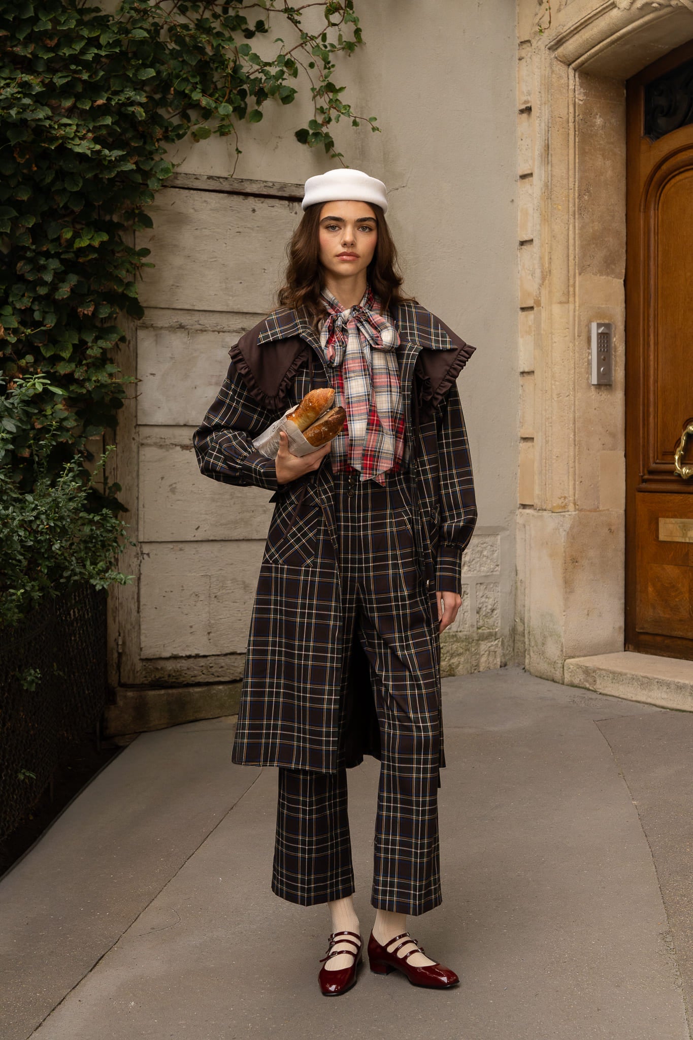 ABRIGO NIKITA MARRON