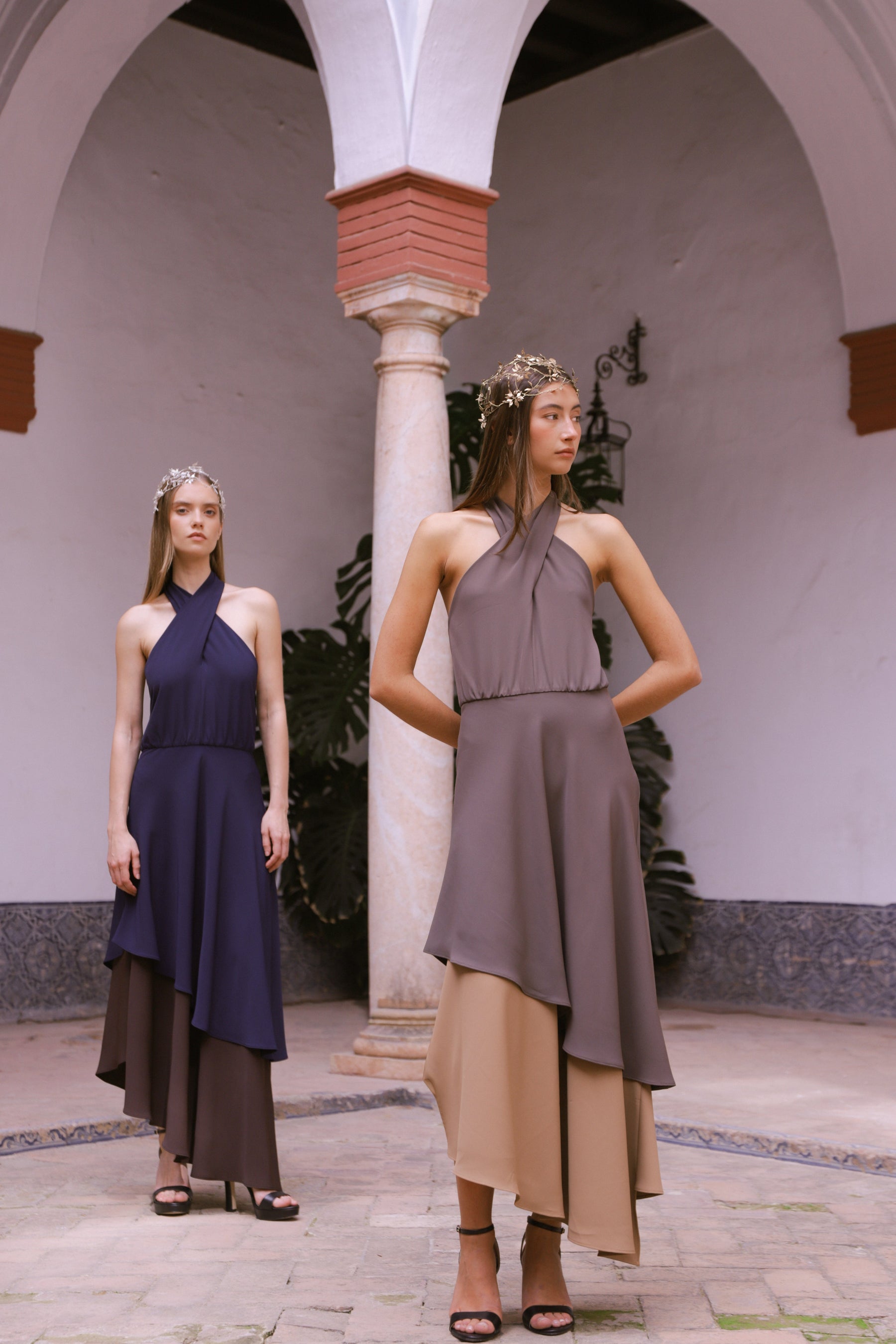 VESTIDO MARIANA TOPO