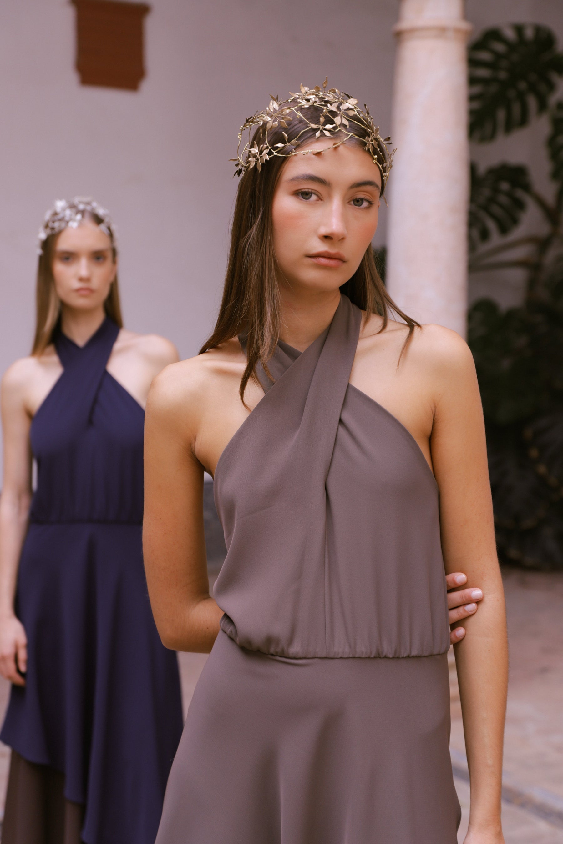 VESTIDO MARIANA TOPO