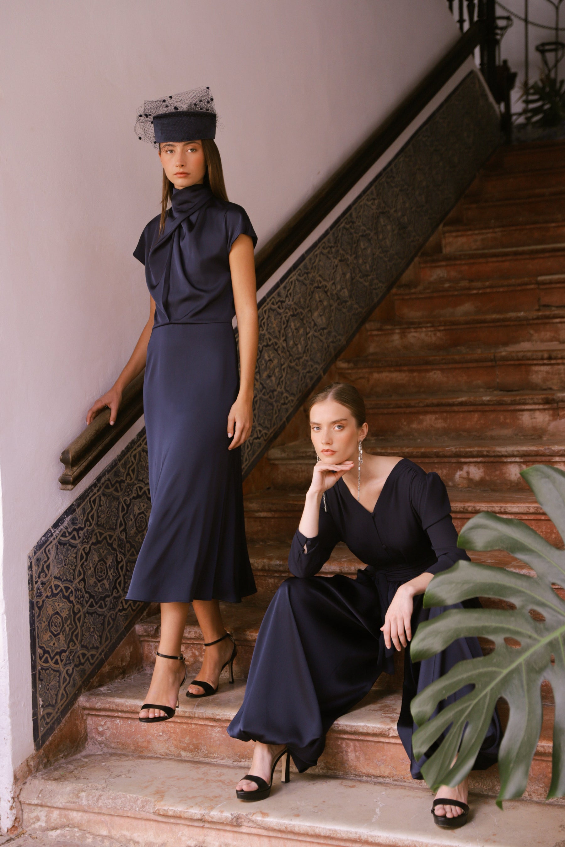 VESTIDO MINERVE MARINO