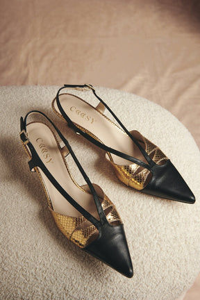 ZAPATO TACON MINI NEGRO