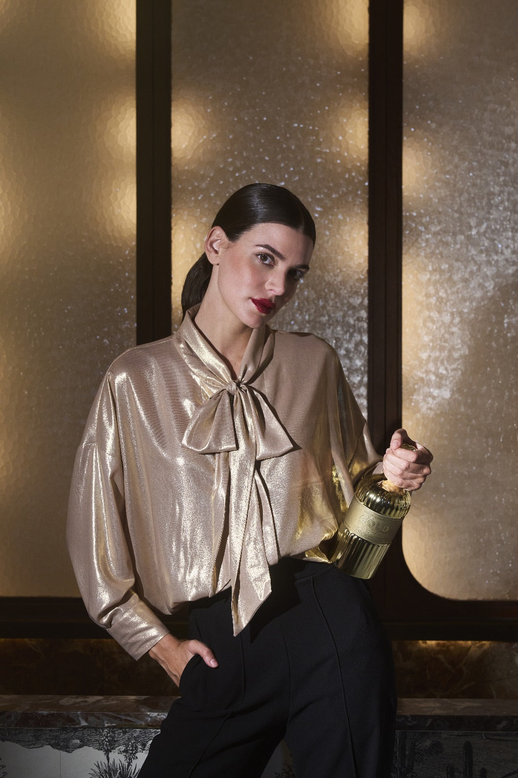 CAMISA GINGOLD X COOSY DORADO